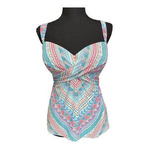 Santa Cruz Convertible Underwire Tankini Swim Top NWOT